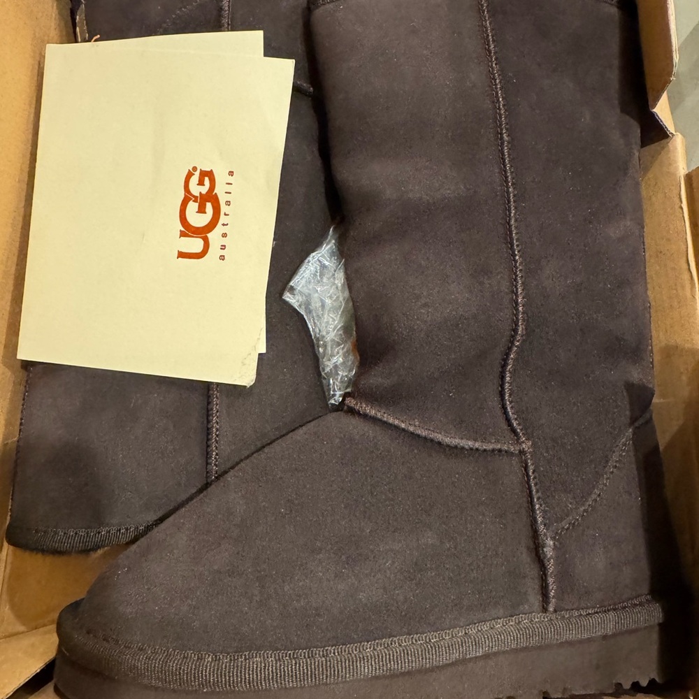 UGG Black Suede Boots